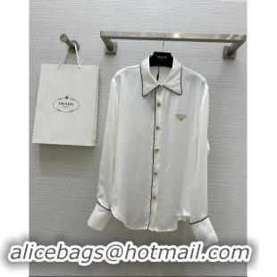 Well Crafted Prada Shirt P82215 White 2024