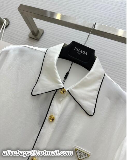 Well Crafted Prada Shirt P82215 White 2024