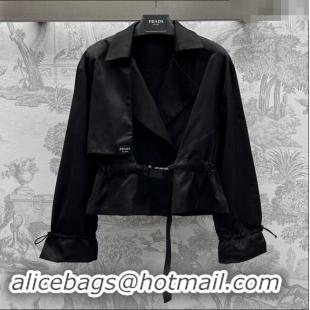 Luxury Discount Prada Jacket P90403 Black 2024