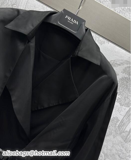 Luxury Discount Prada Jacket P90403 Black 2024