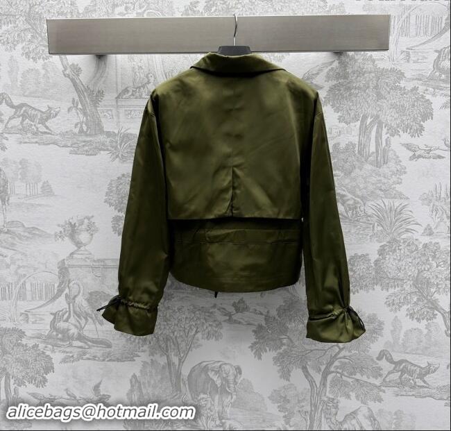 ​Well Crafted Prada Jacket P90404 Green 2024