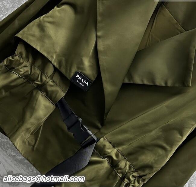 ​Well Crafted Prada Jacket P90404 Green 2024