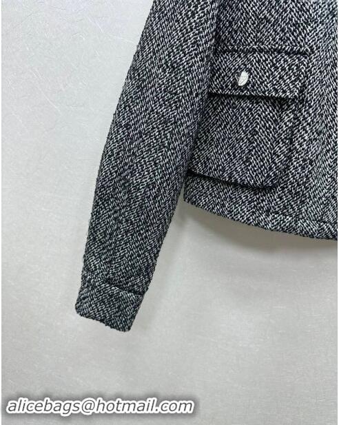 Super Quality Prada Wool Jacket P90405 Grey 2024