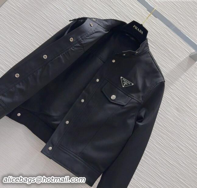 Top Quality Prada Jacket P90406 Black 2024