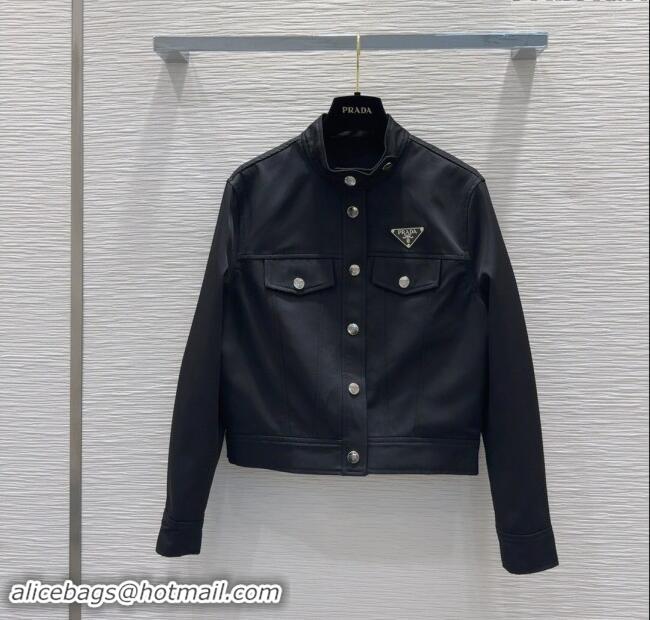 Top Quality Prada Jacket P90406 Black 2024