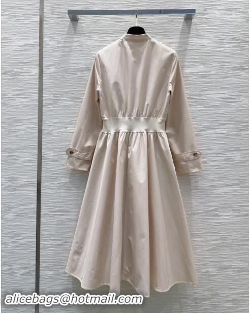 Well Crafted Prada Long Dress P90408 Beige 2024