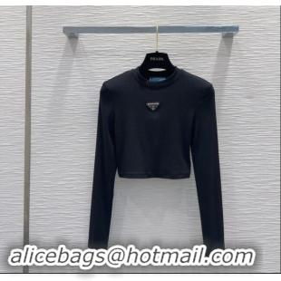 Grade Quality Prada Short Top P90410 Black 2024