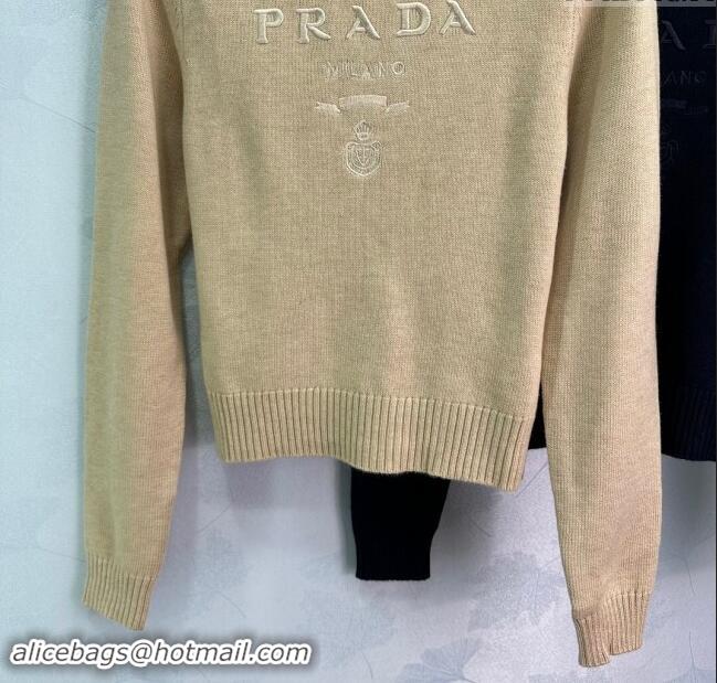 ​Top Design Prada Wool Sweater P90412 2024