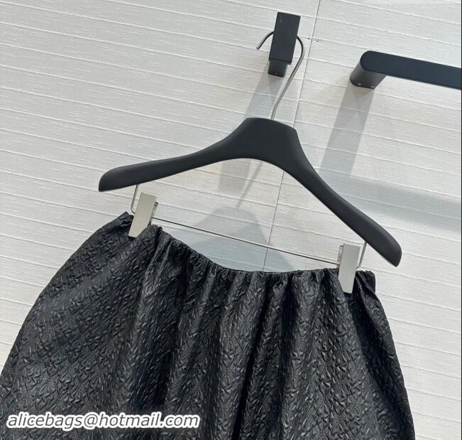 Hot Sell Cheap Prada Bud Skirt P90414 Black 2024