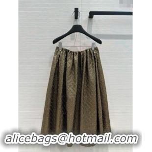 Traditional Discount Prada Skirt P90415 Green 2024