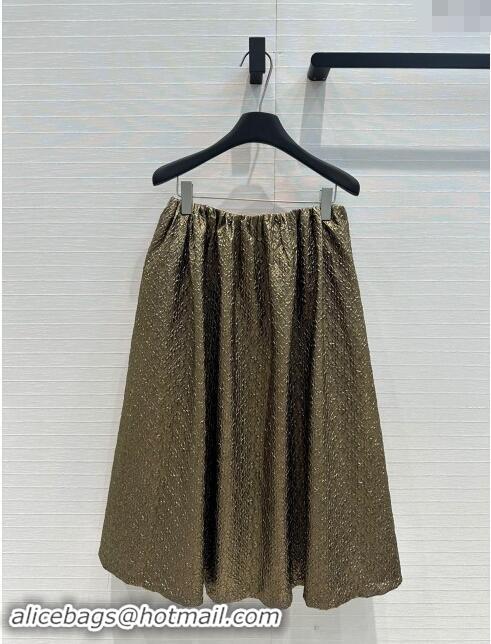 Traditional Discount Prada Skirt P90415 Green 2024