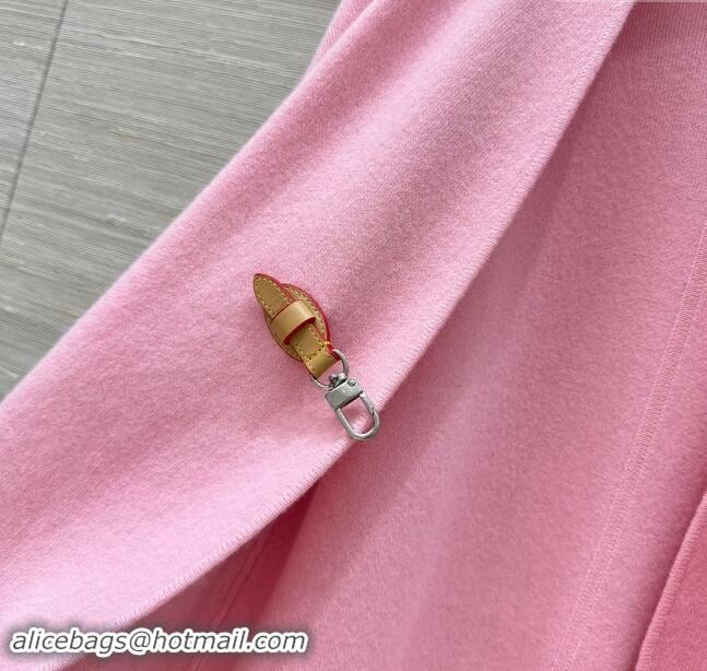 ​Top Design Louis Vuitton Cashmere Cape LV83016 Pink 2024