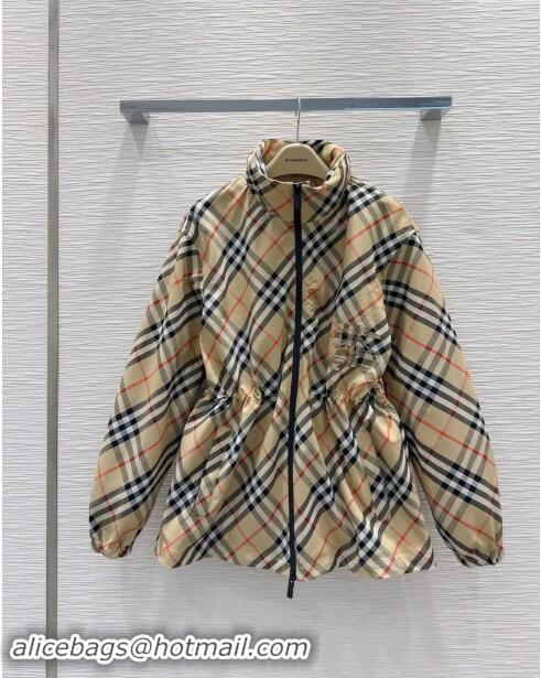 Super Quality Burberry Jacket B82218 Brown 2024