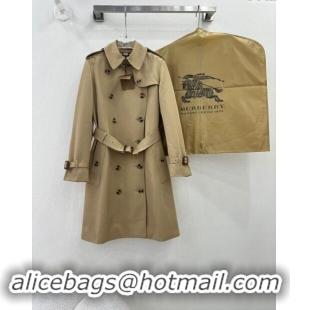 Reasonable Price Burberry Trench Coat B91913 Khaki 2024