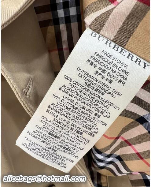 Reasonable Price Burberry Trench Coat B91913 Khaki 2024