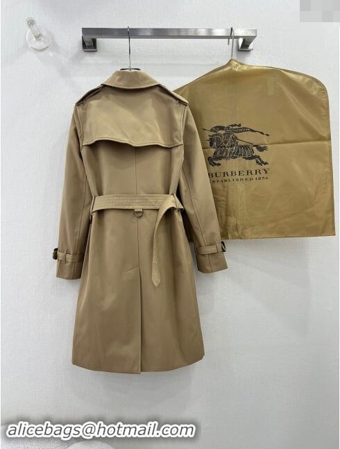 Reasonable Price Burberry Trench Coat B91913 Khaki 2024