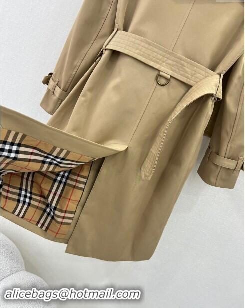 Reasonable Price Burberry Trench Coat B91913 Khaki 2024