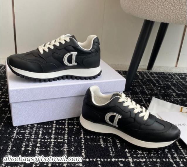 Unique Discount Dior C'est Dior Sneakers in Calfskin Black 0930043