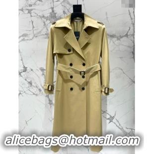 Well Crafted Saint Laurent Trench Coat S91909 Khaki 2024