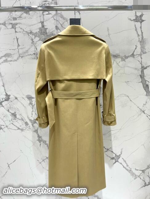 Well Crafted Saint Laurent Trench Coat S91909 Khaki 2024