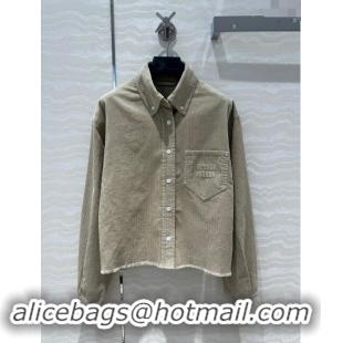 Buy Inexpensive Miu Miu Shirt M82706 Grey 2024