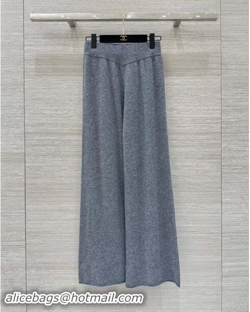 Reasonable Price Miu Miu Wool Cardigan and Pants M92307 Grey 2024