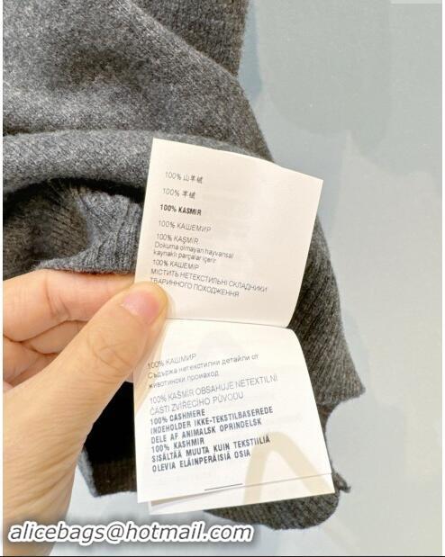 Good Product Miu Miu Cashmere Cardigan M92517 Grey 2024