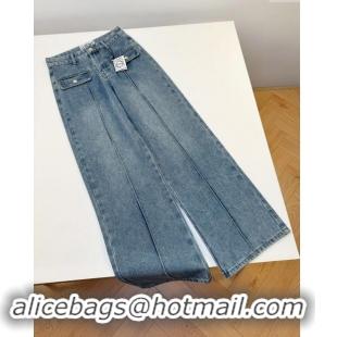 ​Market Sells Loewe Denim Jeans L82725 Blue 2024