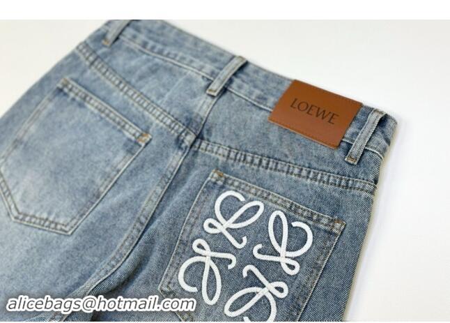 ​Market Sells Loewe Denim Jeans L82725 Blue 2024