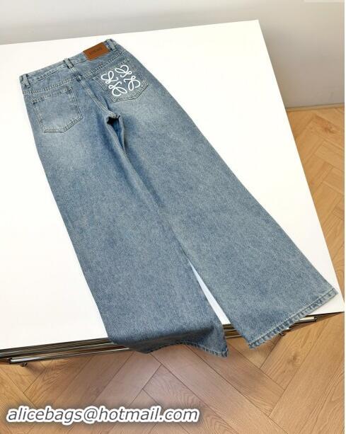 ​Market Sells Loewe Denim Jeans L82725 Blue 2024