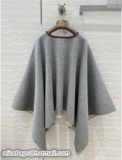 Shop Grade Design Loro Piana Jessi Cape L92527 Grey 2024