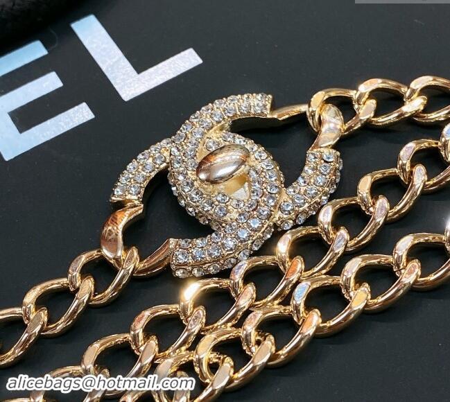 Buy Inexpensive Chanel Strass CC Chain Belt 072905 2024