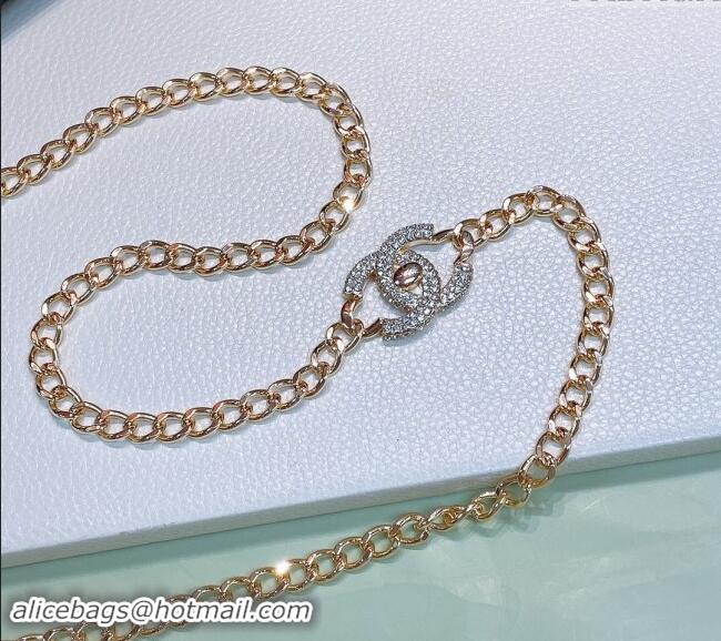 Buy Inexpensive Chanel Strass CC Chain Belt 072905 2024