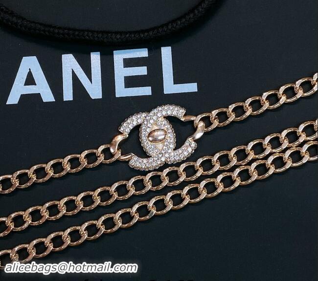 Buy Inexpensive Chanel Strass CC Chain Belt 072905 2024