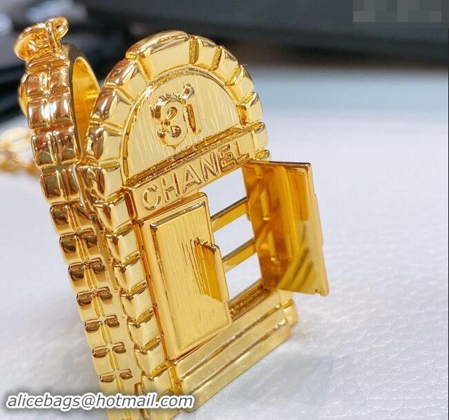 Famous Brand Chanel Pendant Chain Belt 0729 Gold 2024