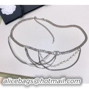 Buy Inexpensive Chanel Pearls Chain Belt 072913 2024