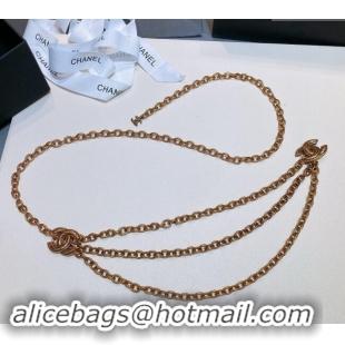 Super Quality Chanel Chain Belt 072913 Aged Gold 2024