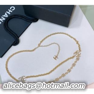 Luxury Discount Chanel Chain Belt with Logo 072914 2024