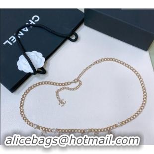 Top Quality Discount Chanel Chain Belt with Letters 072919 Gold 2024