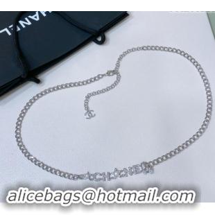 Luxury Cheap Chanel Chain Belt with Star 072918 Silver 2024