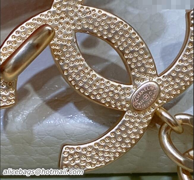 Good Taste Chanel Chain Belt with CC 072922 Gold/Black 2024