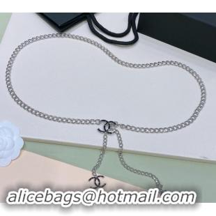 High Quality Chanel Chain Belt with CC 072922 Silver 2024