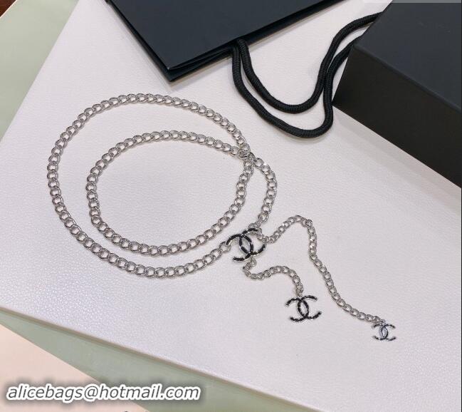 High Quality Chanel Chain Belt with CC 072922 Silver 2024