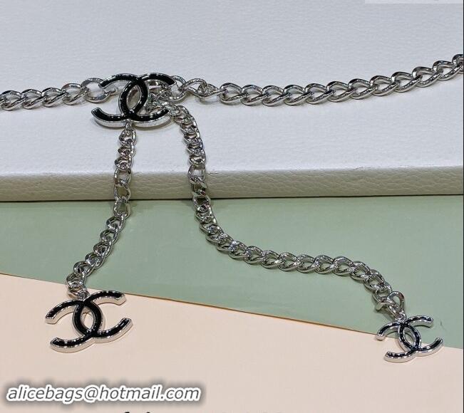 High Quality Chanel Chain Belt with CC 072922 Silver 2024