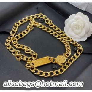 Buy Cheapest Chanel Chain Belt Gold-Tone 0820 2024