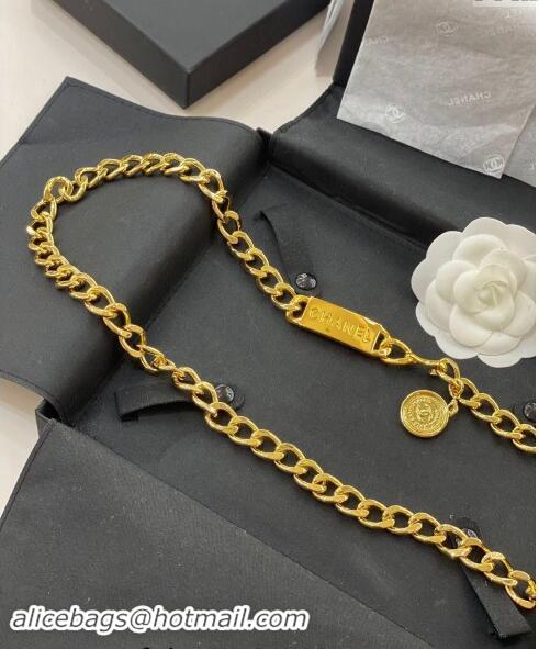 Buy Cheapest Chanel Chain Belt Gold-Tone 0820 2024