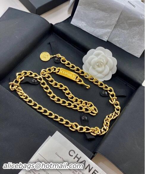 Buy Cheapest Chanel Chain Belt Gold-Tone 0820 2024