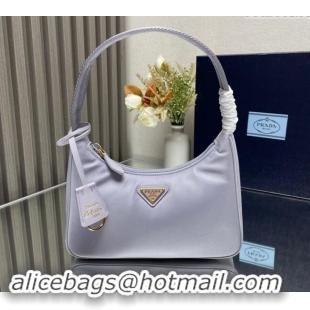 Super Quality Prada Re-Nylon Prada Re-Edition 2000 mini-bag 1NE515 Light Purple 2023 NEW