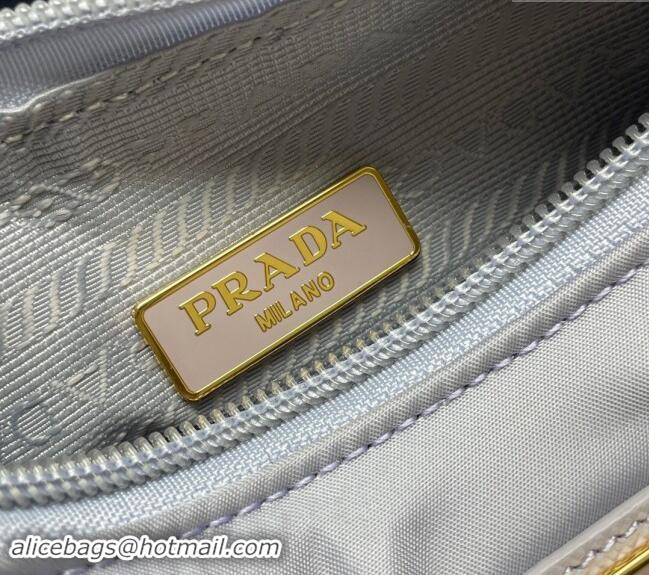 Super Quality Prada Re-Nylon Prada Re-Edition 2000 mini-bag 1NE515 Light Purple 2023 NEW