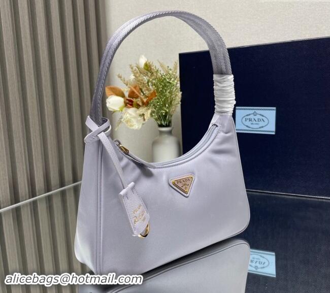 Super Quality Prada Re-Nylon Prada Re-Edition 2000 mini-bag 1NE515 Light Purple 2023 NEW